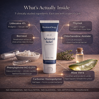 RestoraDrop™ Advanced Hemorrhoid Cream