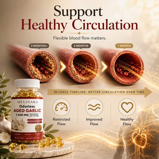 Odorless Aged Garlic Softgels - 7500mg