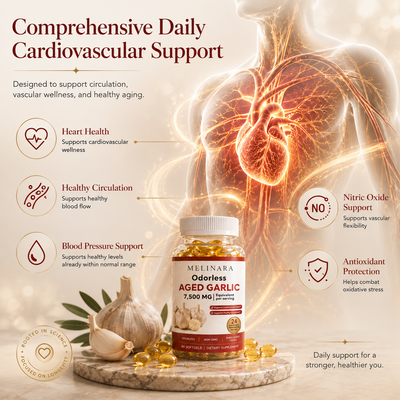 Odorless Aged Garlic Softgels - 7500mg