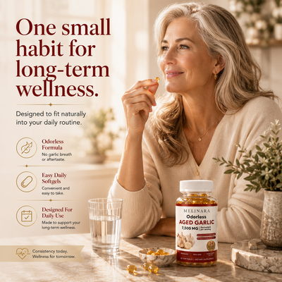 Odorless Aged Garlic Softgels - 7500mg